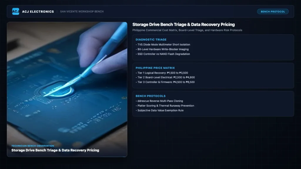 Data Recovery Cost Philippines: Rates and Triage Guide
